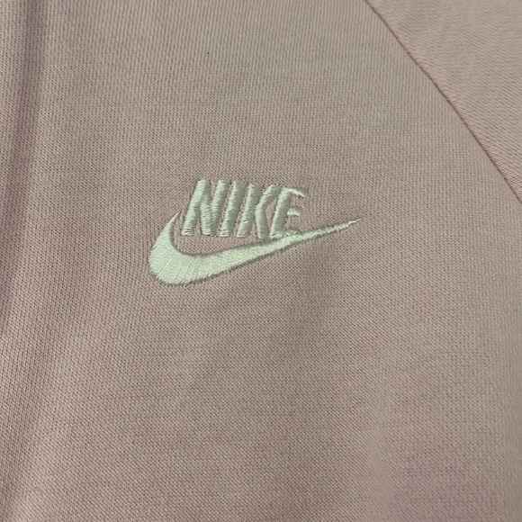 Nike Girl Hoodie Light Pink, basic logo, size XS - Picture 5 of 7